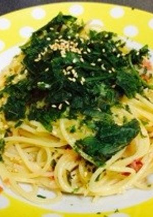 大葉盛りスパゲティ-レシピのメイン写真