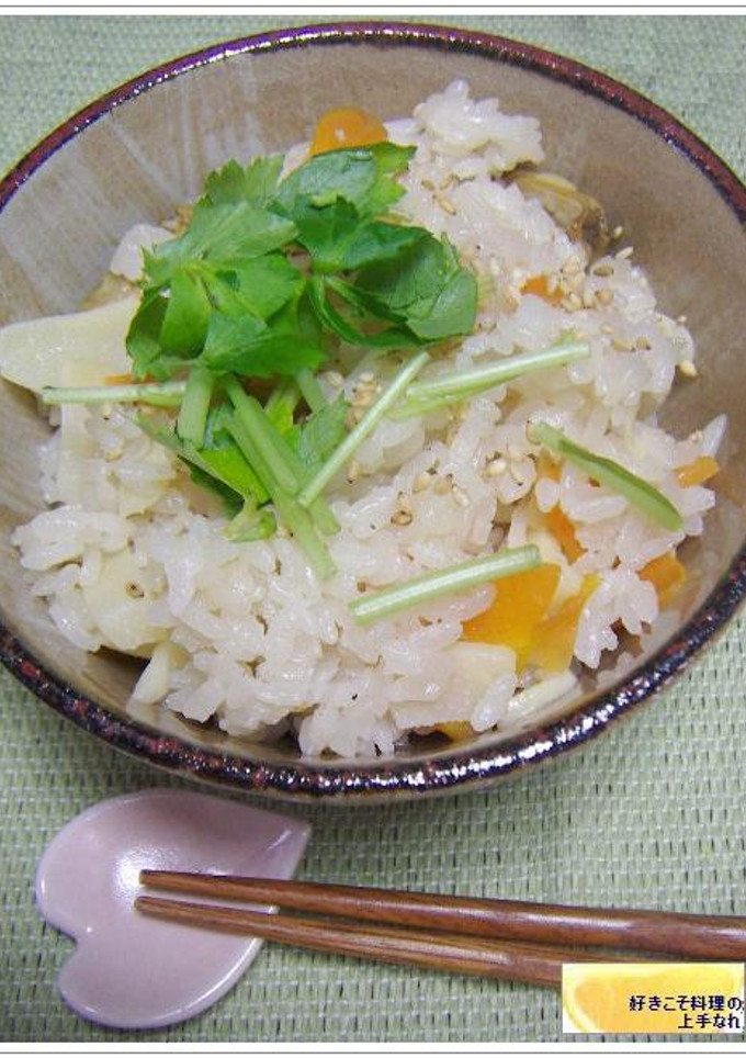 春の味★たけのことあさりの炊き込みご飯-レシピのメイン写真