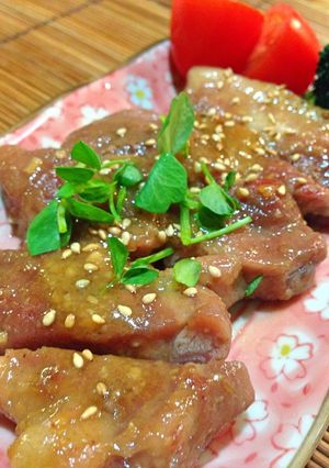 柔らかジューシー☆豚肉の甘辛みそ焼き-レシピのメイン写真