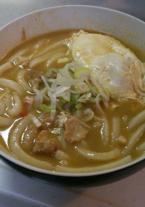 チキンとタイカレーうどん-レシピのメイン写真