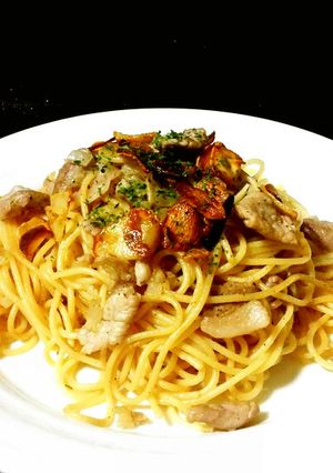 誰でも簡単！濃厚ガーリックパスタ！！-レシピのメイン写真