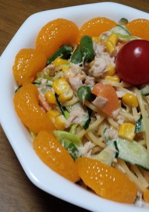☆ランチにも‥♪スパサラ☆-レシピのメイン写真