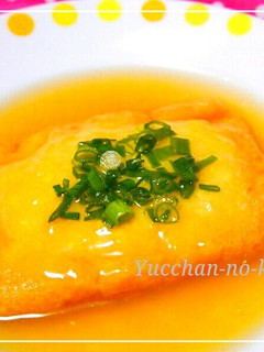 ビバ手抜き♡油あげで揚げ出し豆腐♡-レシピのメイン写真