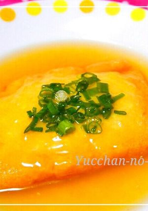 ビバ手抜き♡油あげで揚げ出し豆腐♡-レシピのメイン写真