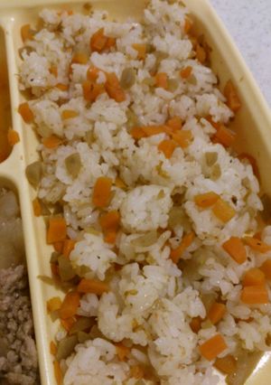 離乳食後期～＊根菜ふりかけで混ぜご飯-レシピのメイン写真