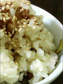 節分♪炒り豆で炊き込みご飯-レシピのメイン写真