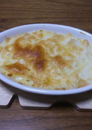 ポテトサラダがメインのグラタンに♬*゜-レシピのメイン写真