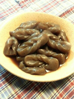 ねじりこんにゃくの煮物-レシピのメイン写真