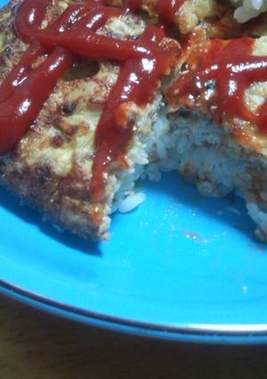 ご飯と一緒に＊包まないオムレツ-レシピのメイン写真