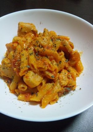生クリームと鶏肉の柔らかトマト煮込み！-レシピのメイン写真