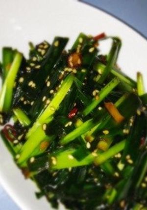 簡単！ニラの醤油漬け-レシピのメイン写真
