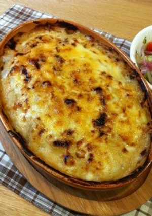 レンコンと舞茸入り♪里芋の和風グラタン-レシピのメイン写真