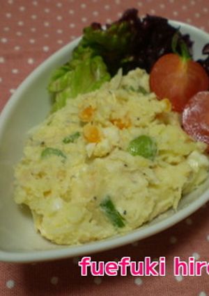 ツナとゆで卵と枝豆の絶品ポテトサラダ-レシピのメイン写真