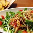 トマト缶でサラダ蕎麦