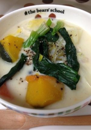＊豆乳でホワイトソース＊-レシピのメイン写真
