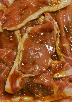 簡単トレイのまま豚肉の生姜焼きの漬け込み-レシピのメイン写真