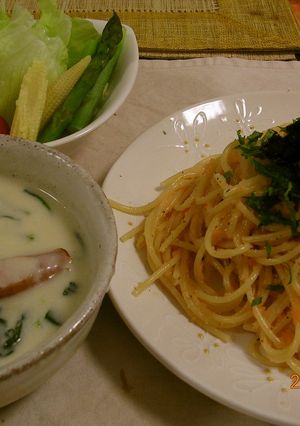 簡単！明太子パスタ-レシピのメイン写真