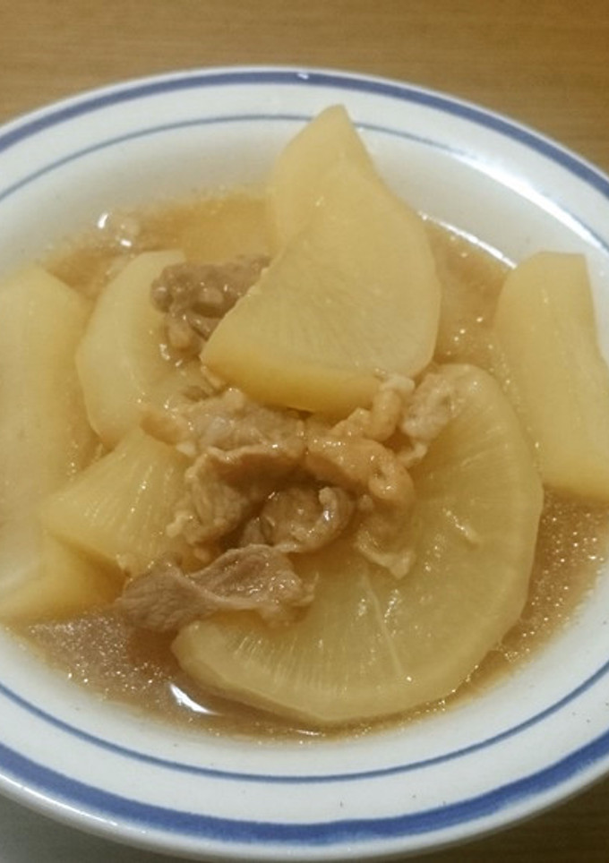 圧力鍋使用　大根とこま切れ肉の絶品煮物-レシピのメイン写真