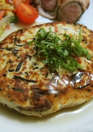 ひじき入り豆腐ハンバーグ-レシピのメイン写真