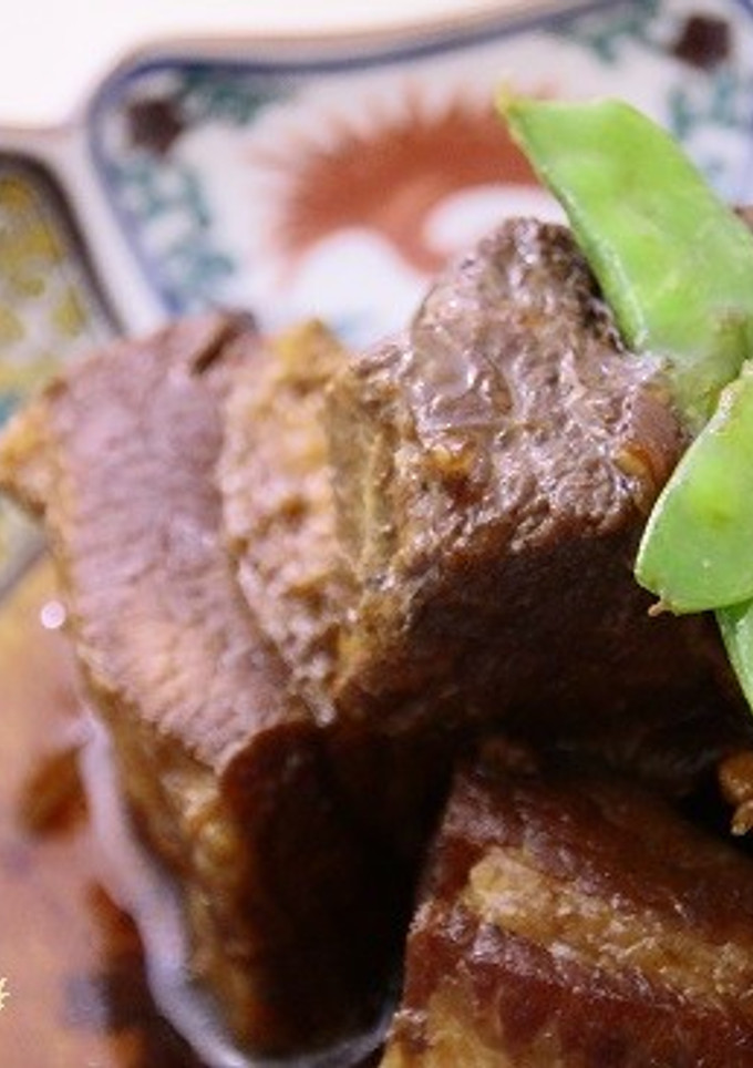 黒糖と醤油だけ♪　豚角煮-レシピのメイン写真