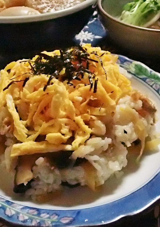 大根の皮と黒豆のお寿司-レシピのメイン写真