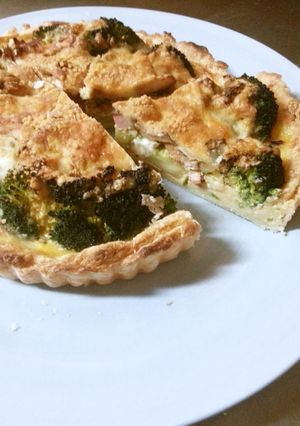 ブロッコリーとベーコンのキッシュ-レシピのメイン写真