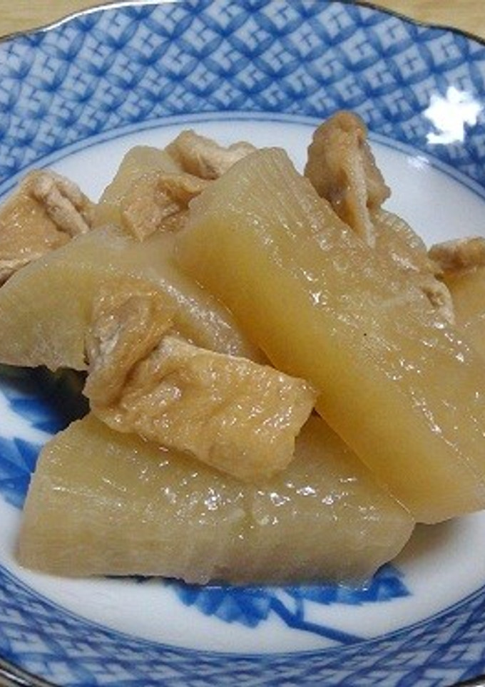 大根とうすあげの煮物-レシピのメイン写真