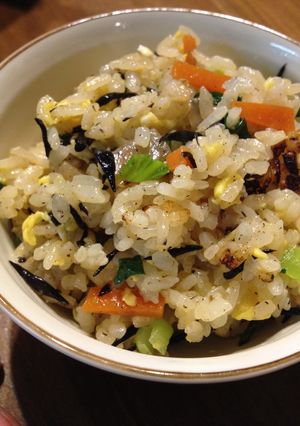 《簡単♪リメイク》ひじき煮deひじきご飯-レシピのメイン写真