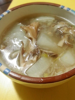 大根とまいたけの中華スープ-レシピのメイン写真