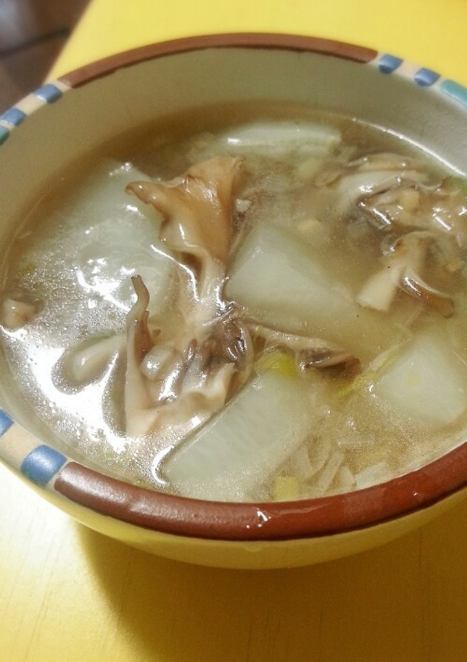 大根とまいたけの中華スープ-レシピのメイン写真