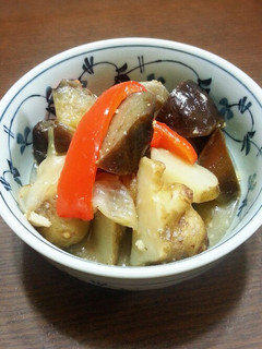 ほっこり★なすと菊芋の甘みそ煮-レシピのメイン写真