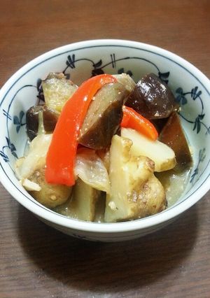 ほっこり★なすと菊芋の甘みそ煮-レシピのメイン写真