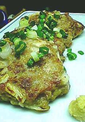 しゃりっもちっ☆ひき肉と長いものおやき-レシピのメイン写真