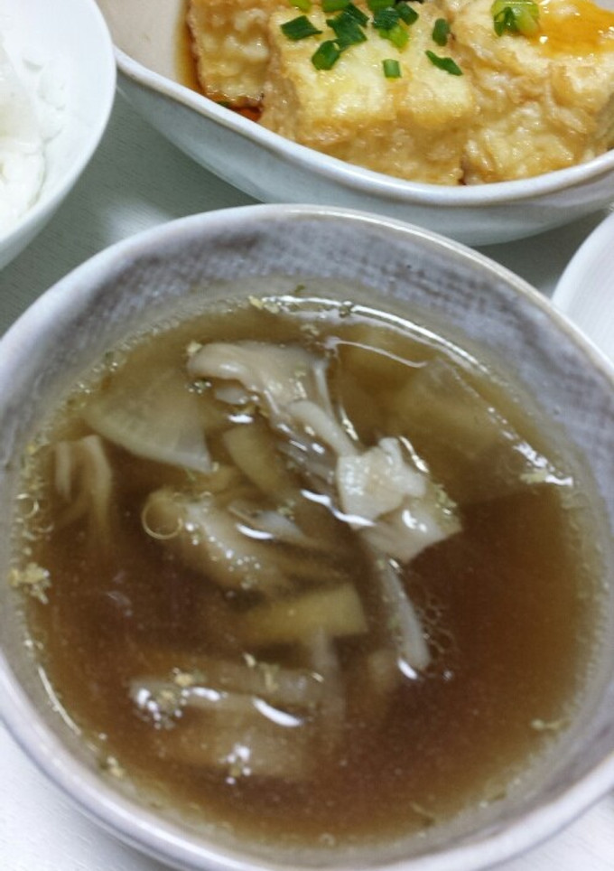 大根とまいたけのあったかコンソメスープ♪-レシピのメイン写真