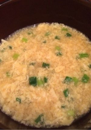 簡単☆温まる〜たまごスープ-レシピのメイン写真