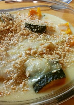 お餅のホワイトソース-レシピのメイン写真