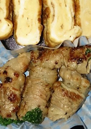 お弁当に♪パセリの肉巻き♡-レシピのメイン写真