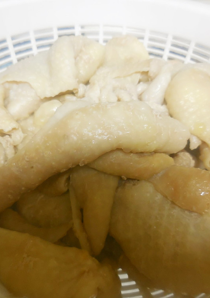 鶏皮の下ごしらえ-レシピのメイン写真