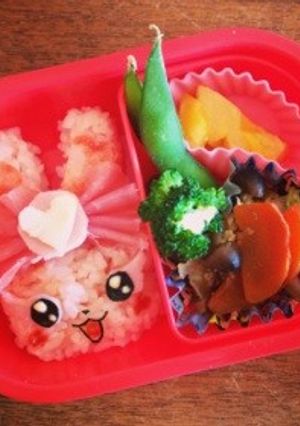 キャラ弁♪プリキュアシャルル♪-レシピのメイン写真