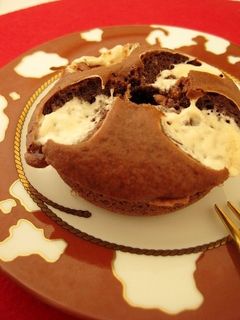 マショマロ焼きココアドーナツ-レシピのメイン写真