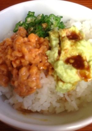 ズボラ！ねばねば丼-レシピのメイン写真