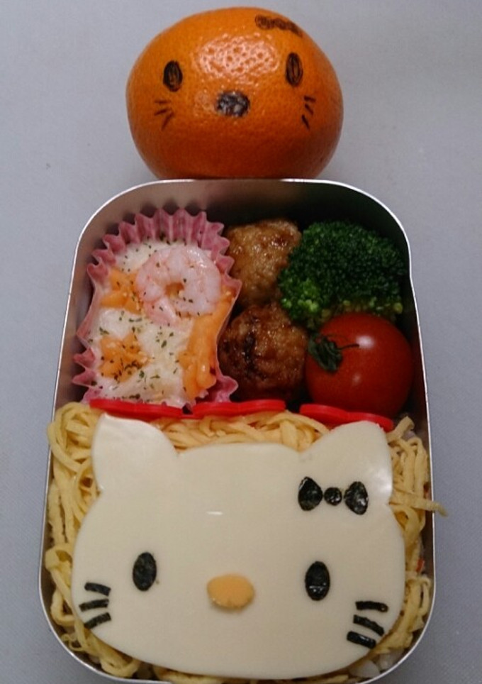 簡単☆キティちゃんちらし寿司弁当-レシピのメイン写真