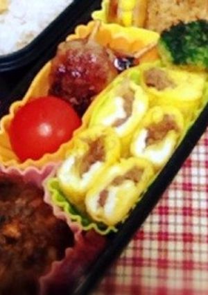 お弁当に☻材料2つでさっぱり梅ソース-レシピのメイン写真