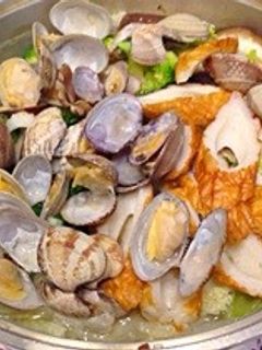 アサリと野菜とちくわのスープ鍋-レシピのメイン写真