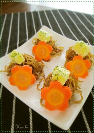 広島じゃが芋・ちりめんソース焼きそば♬-レシピのメイン写真
