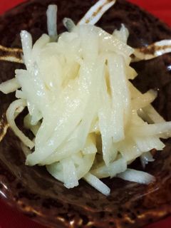 タバスコ風味の大根ナムル-レシピのメイン写真