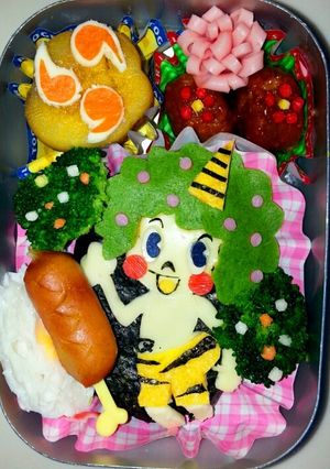 節分にキュートな鬼さん弁当～♪-レシピのメイン写真