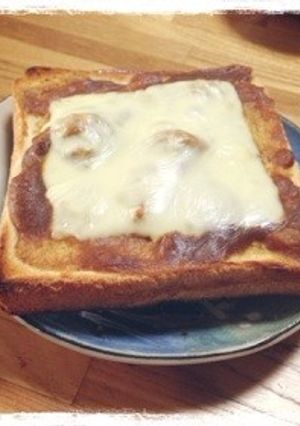 チーズカレートースト-レシピのメイン写真