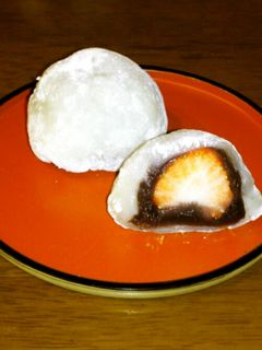 レンジで出来る!簡単いちご大福-レシピのメイン写真