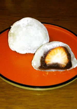 レンジで出来る！簡単いちご大福-レシピのメイン写真